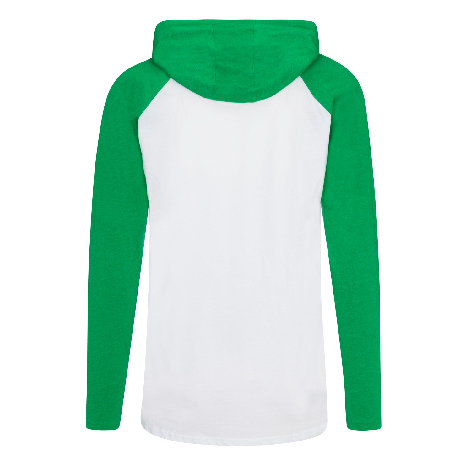 LAT-Fine Jersey Hooded Long Sleeve Raglan T-Shirt