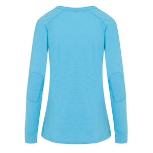 Boxercraft - Women's Solid Preppy Patch Long Sleeve T-Shirt