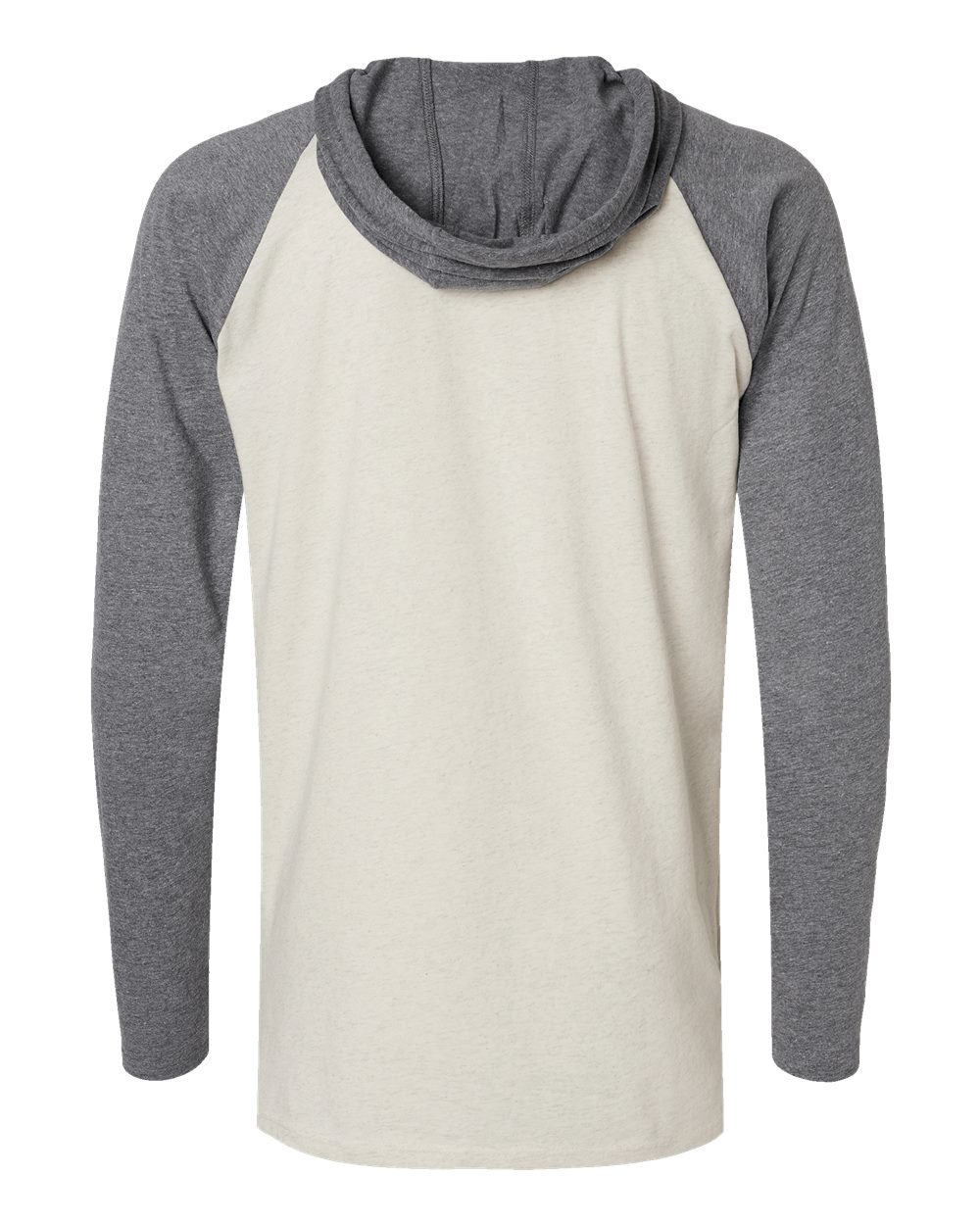 LAT - Hooded Long Sleeve Raglan T-Shirt Fine Jersey